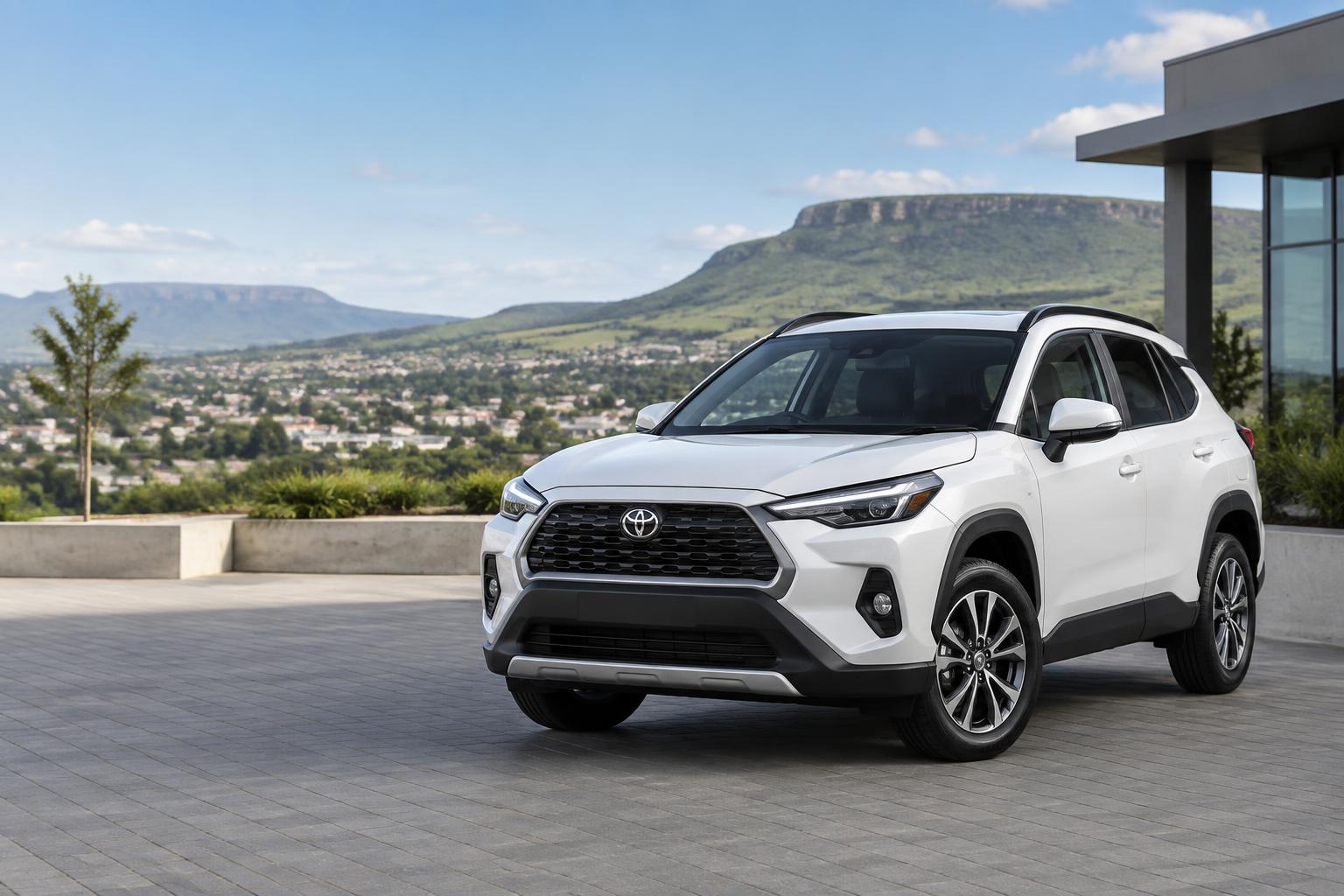 Premium white rental vehicle in Mthatha